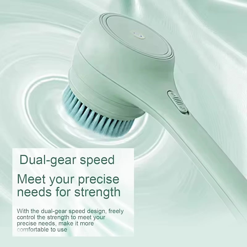 2025 Electric Body Brush Back Scrubber for Shower Electric Body Scrub Brush