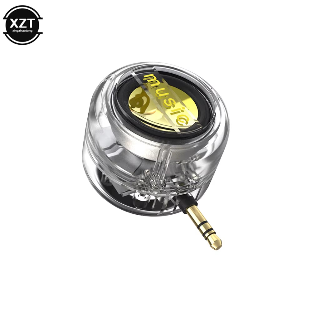 Mini Sound Box 3.5Mm AUX Rechargeable Speakers Portable Stereo Megaphone Player Speaker Subwoofer for PC Phone Laptop Soundbar