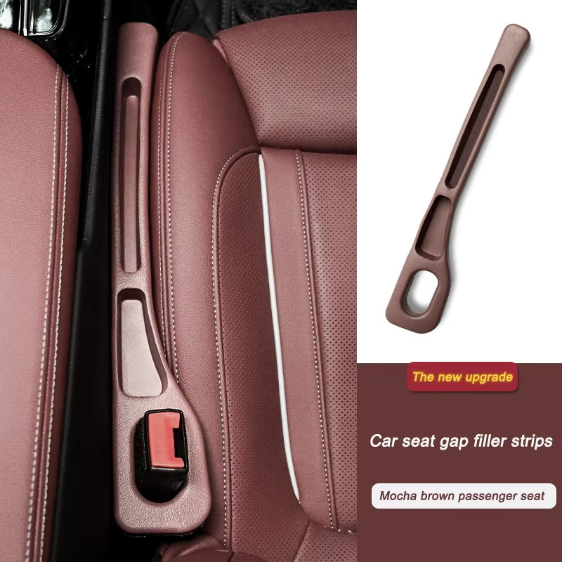 Car Seat Gap Filler and Seam Plug Strip - Leak-Proof Filling Solution for All Vehicle Models - Wallet and Phone Holder Car Accessory
