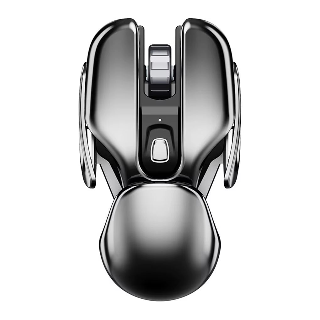 PX2 Wireless 2.4G Aluminum Mouse with 1600 DPI, 6 Buttons - Lightweight Design for PC, Laptop, Gaming, and Office Use