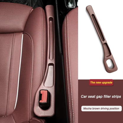 Car Seat Gap Filler and Seam Plug Strip - Leak-Proof Filling Solution for All Vehicle Models - Wallet and Phone Holder Car Accessory