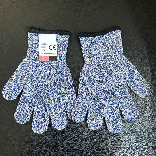HPPE Level 5 Cut-Resistant Gloves for Industrial, Kitchen, and Gardening Use - High Strength and Anti-Scratch Design
