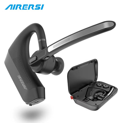 2025 K21 Bluetooth Wireless Headphones with Dual Microphone Noise Cancellation and Charging Case for All Smartphones