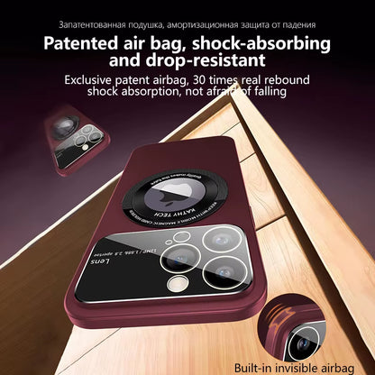 Luxury for Magsafe Magnetic Phone Cases for Iphone 15 14 13 12 11 Pro Max plus Case Wireless Charge Matte Shockproof Back Cover