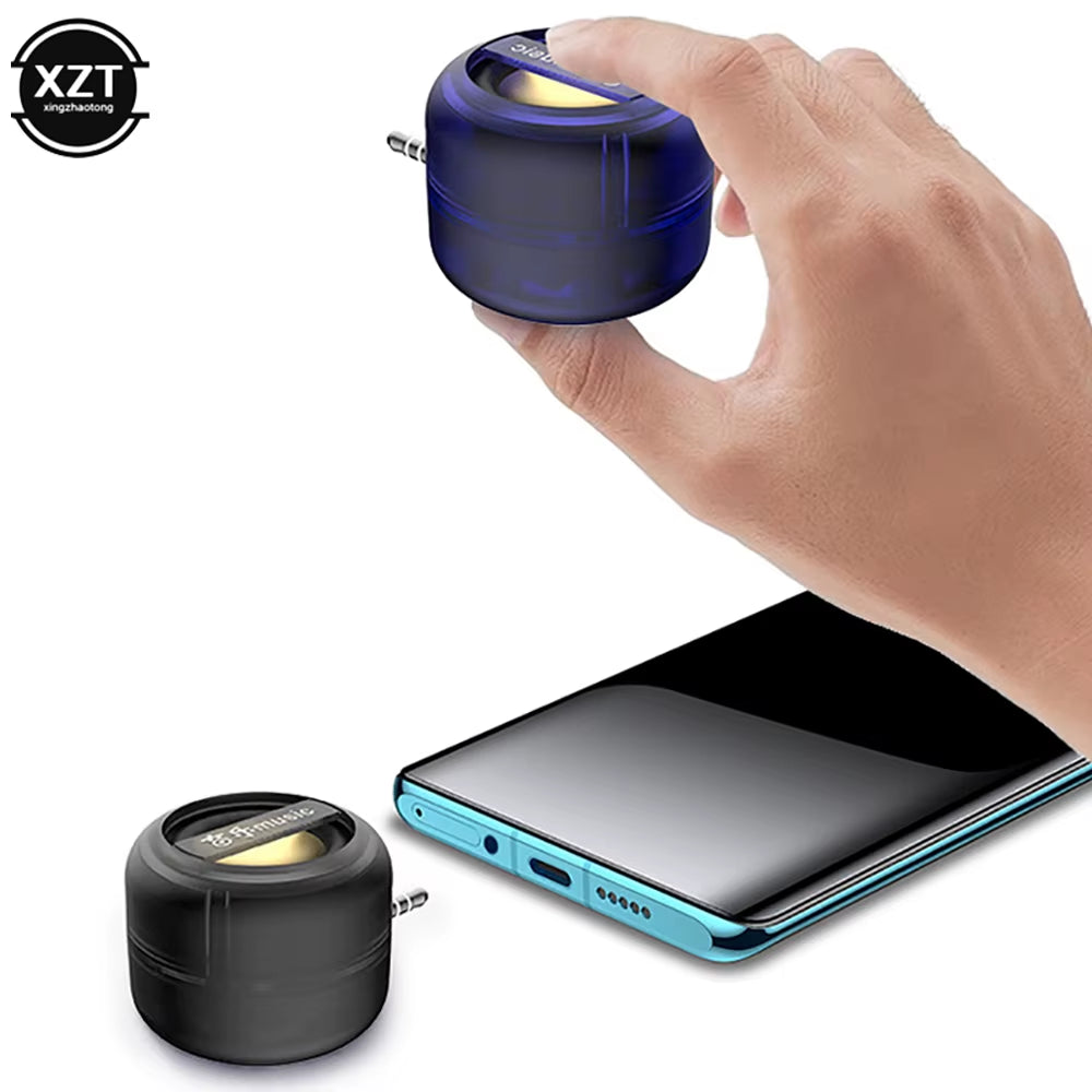 Mini Sound Box 3.5Mm AUX Rechargeable Speakers Portable Stereo Megaphone Player Speaker Subwoofer for PC Phone Laptop Soundbar